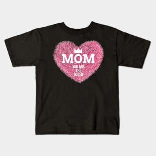 Womens Mom you are The Queen Kids T-Shirt